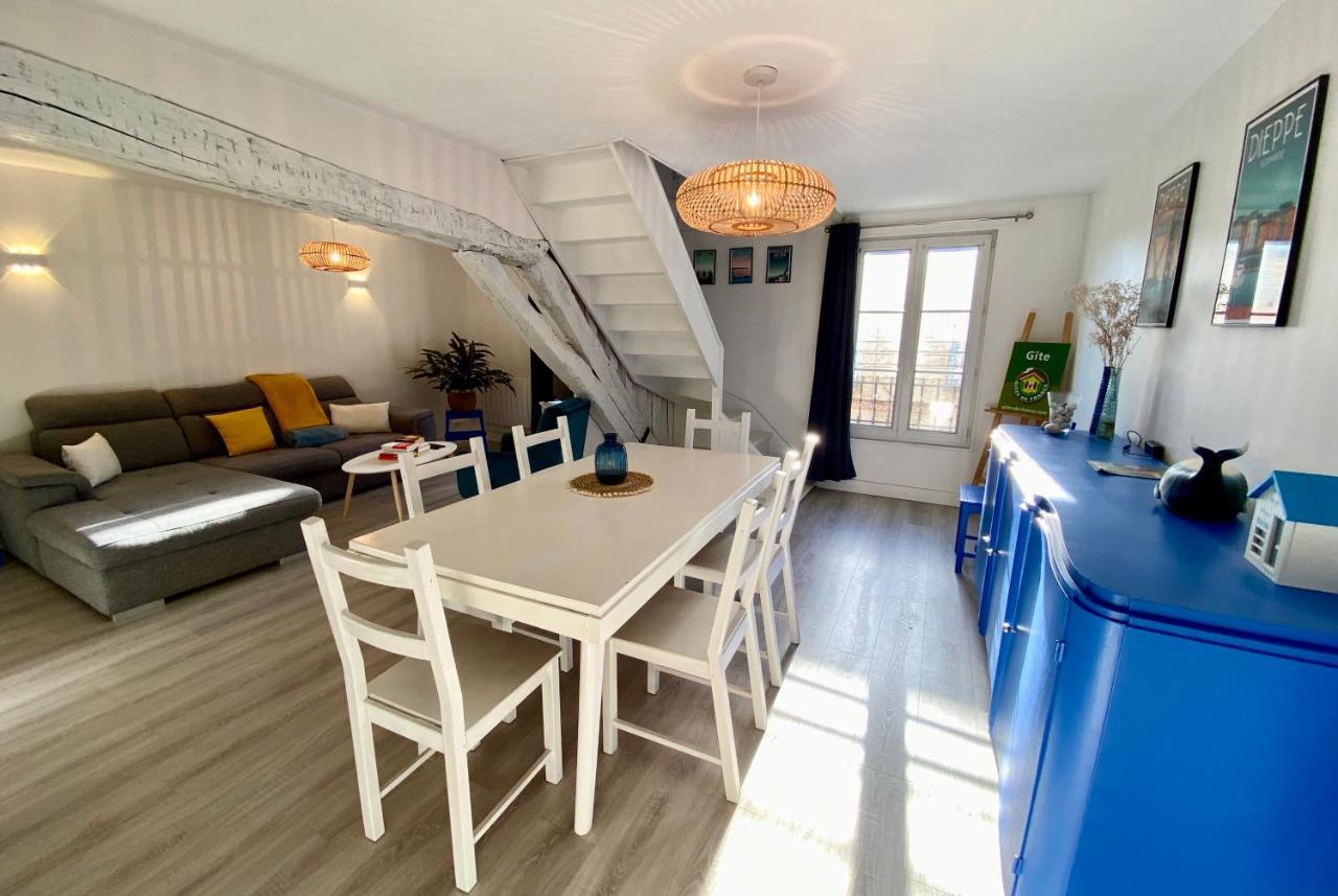 Le Grand Bleu - 400M Plage - Spacieux Dieppe Ngoại thất bức ảnh